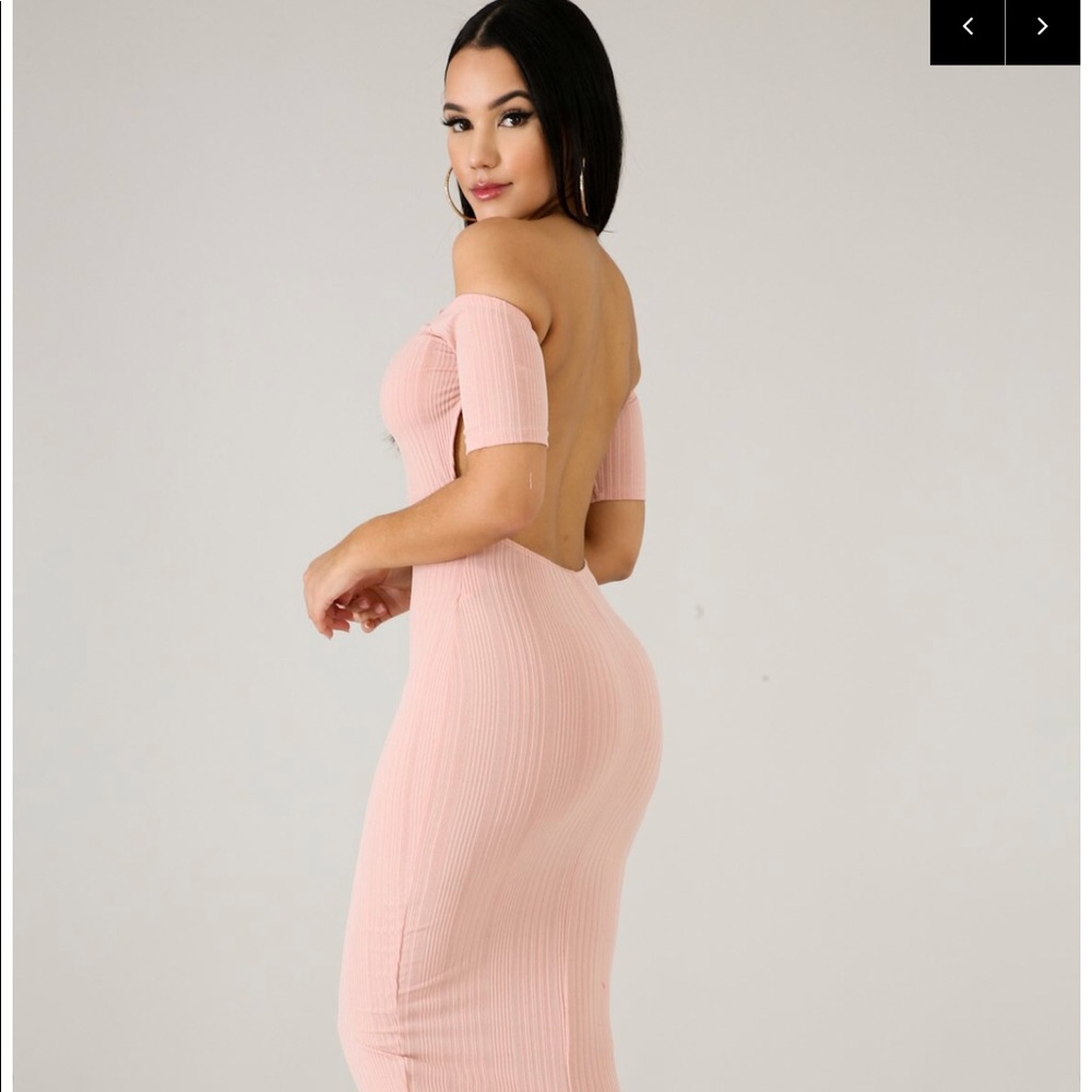 Pink Spring Dress - Picture 5 of 6